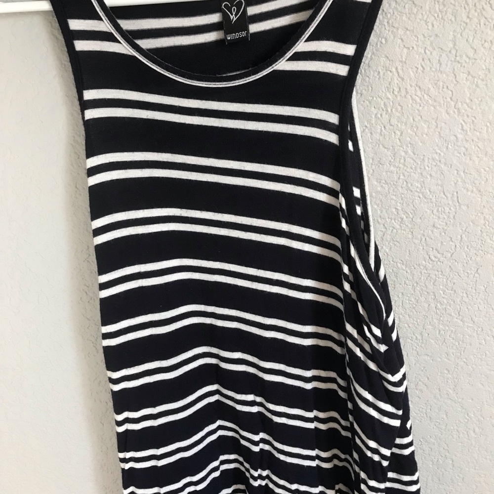 Striped tank top